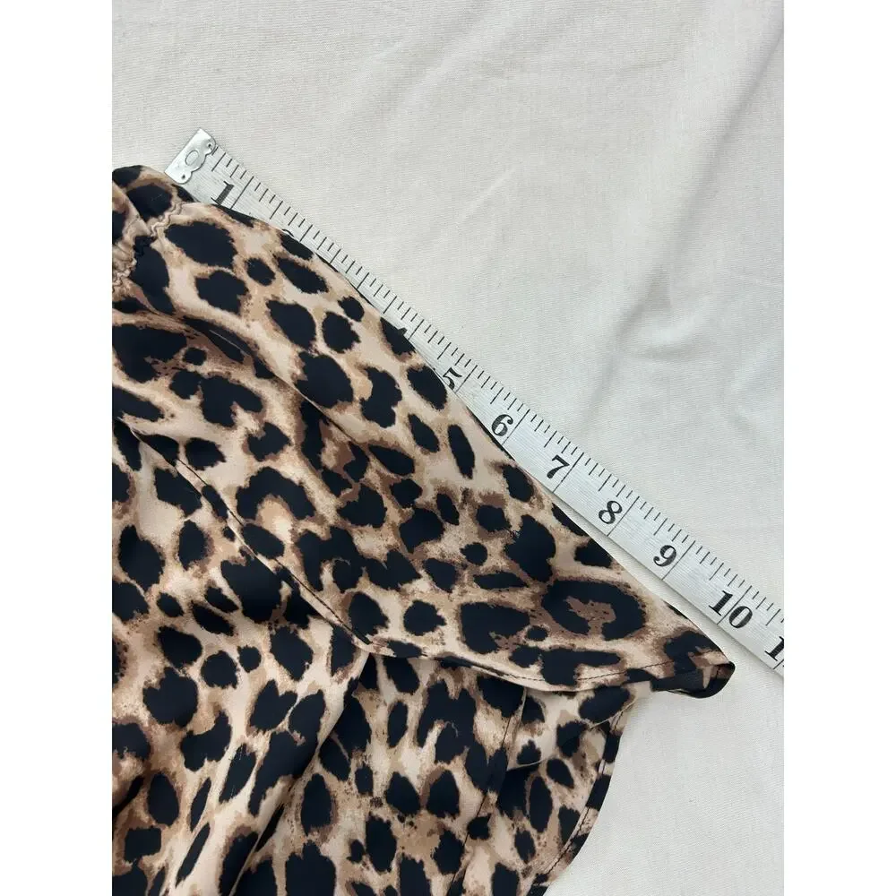 Victorias Secret Pajama Sleep Shorts Cheetah Print XS